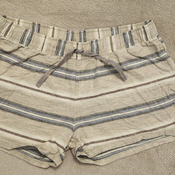 Patagonia Island Hemp Baggies - Tarkine Stripe Small Beige - Picture 5 of 7